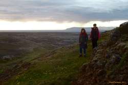 Kata and Begga on Lambafell
