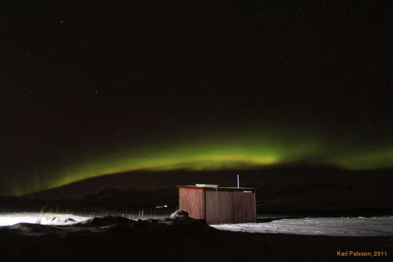 Aurora in Hvalfjörður