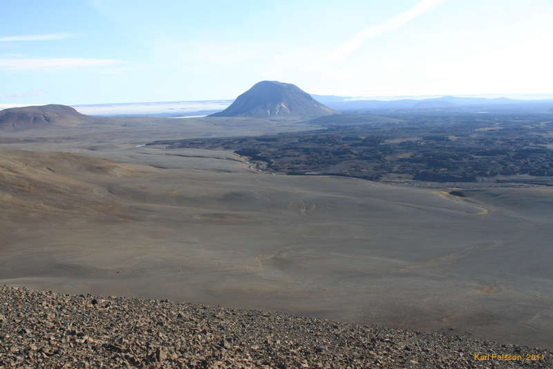 Lava fields near Hágöngu