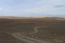 The road towards Orravatnsrústir