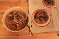 Pretty close. (Dopiaza curry)