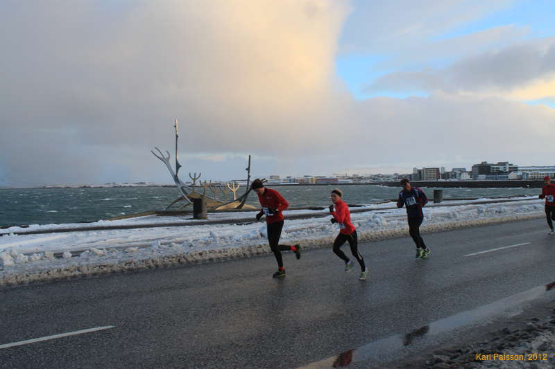 Trying to be cheery runners