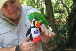 Lulli meets a friend