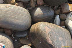 Wave washed granite at Gracetown