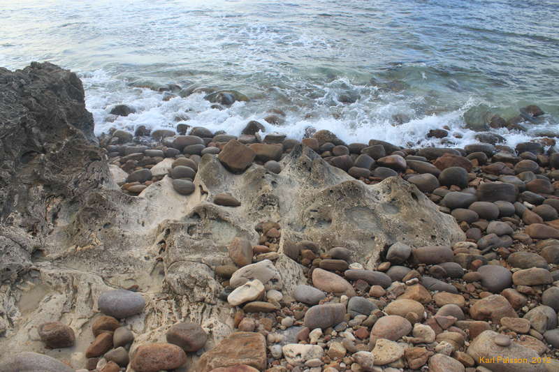 Limestone and granite at Gracetown