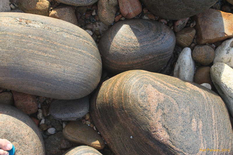 Wave washed granite at Gracetown