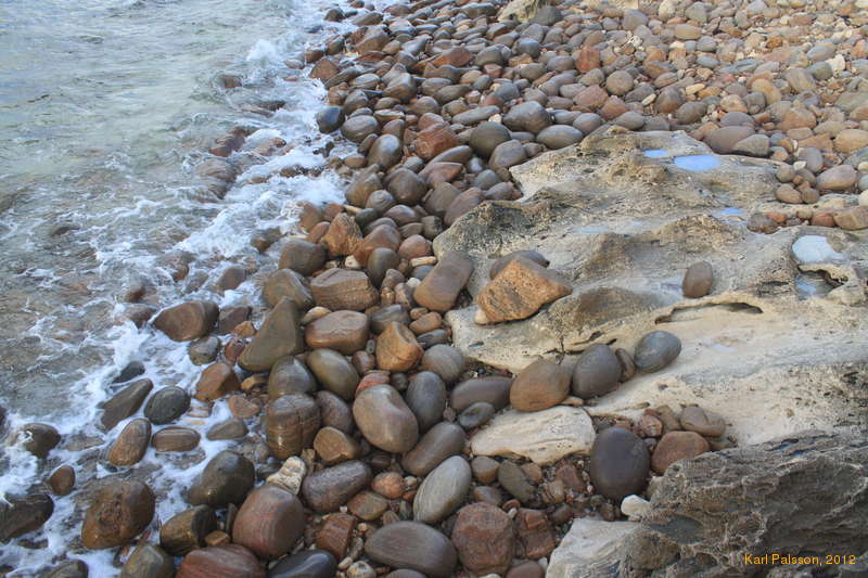 Granite and limestone at Gracetown
