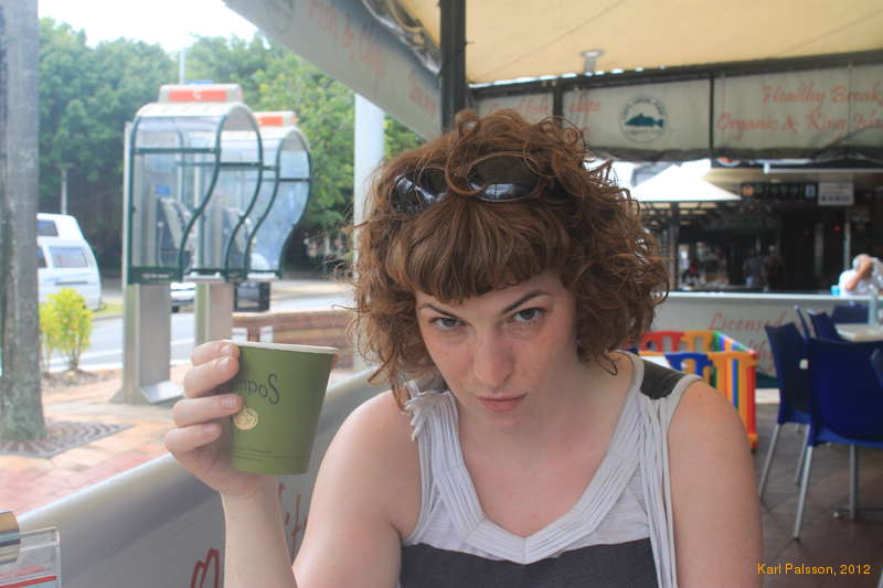 Coffee in the morning