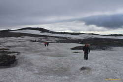 Traipsing through the snow