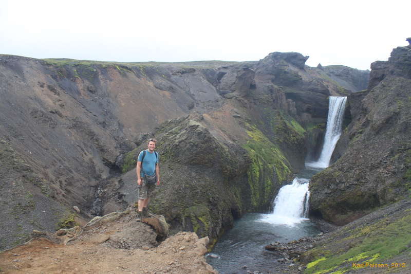 More waterfalls, this time with Karl