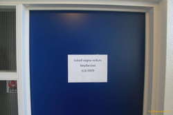 The office next door has closed because of good weather