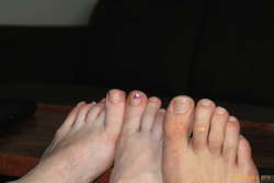 Toenail polish from Matreiya, back in March