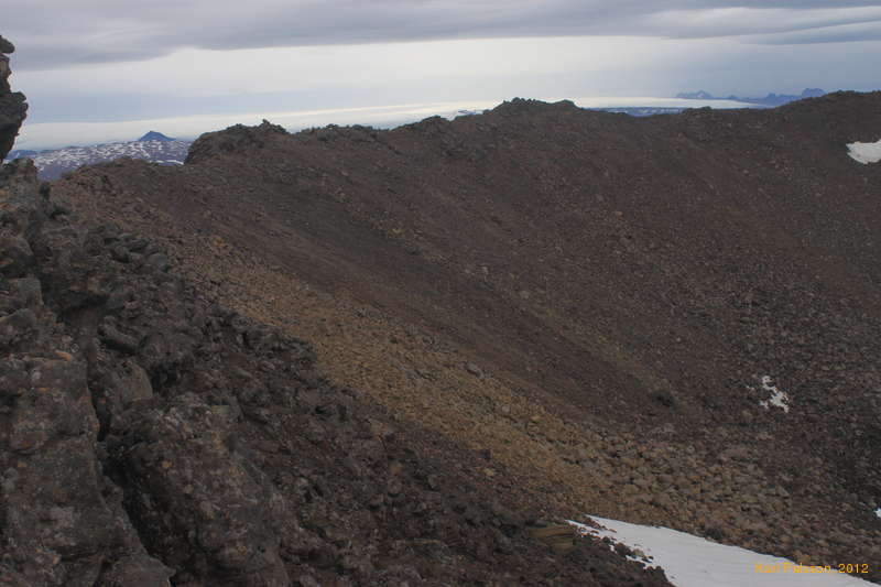 Different colours of lava