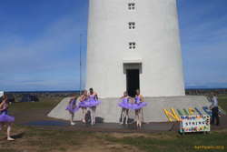 Ballerinas in unusual locations...