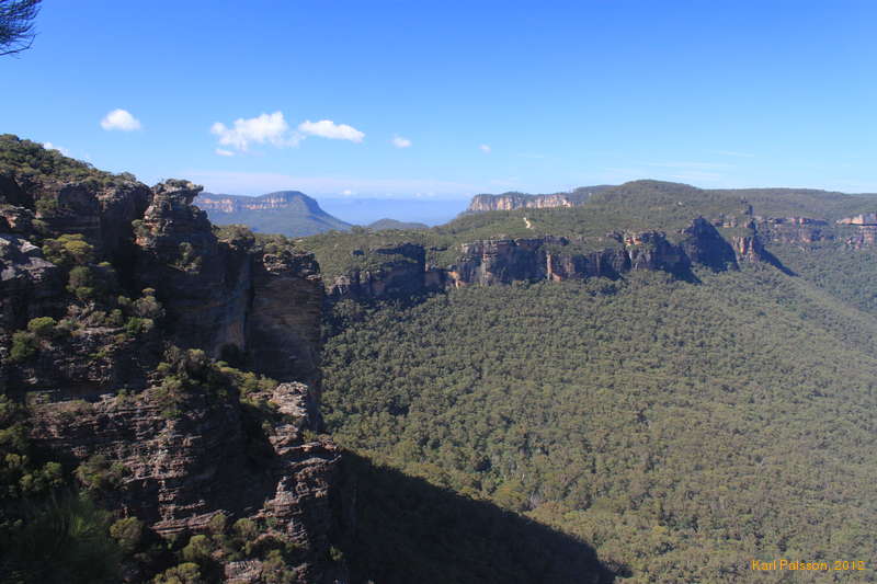 Looking over Narrowneck
