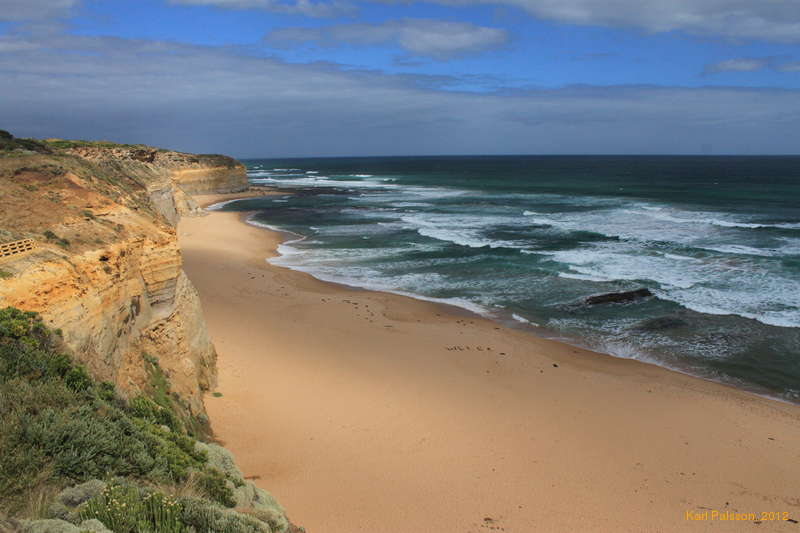 Coastline near the Gibson Steps