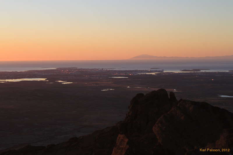 Reykjavik from Vífelsfell