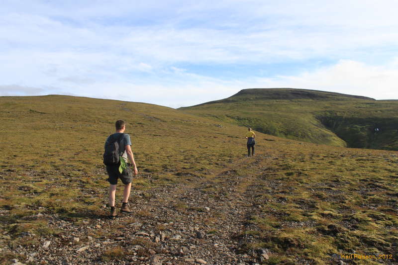An unexpected road on top of Sandsfjall