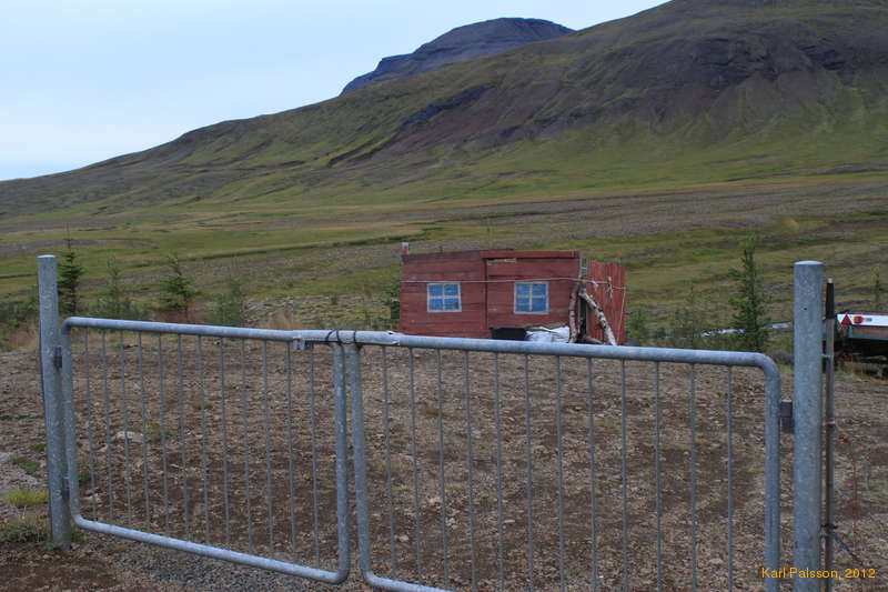 Big gate, little house