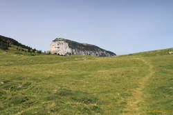 Approaching Granier, and our descent point