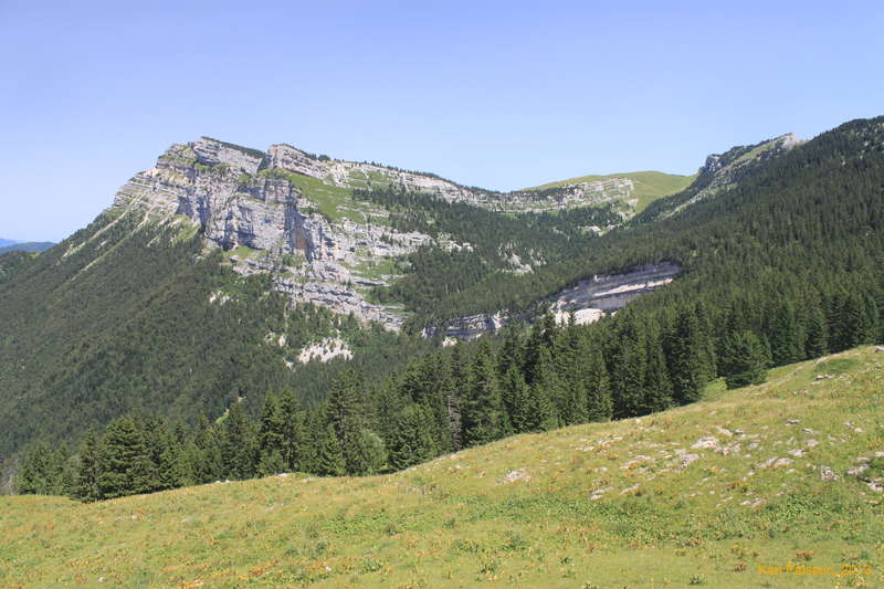 Ahead to the Pas de l'Echelle