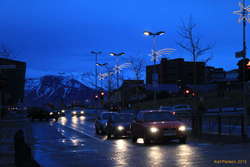 Dusk from Lækjartorg