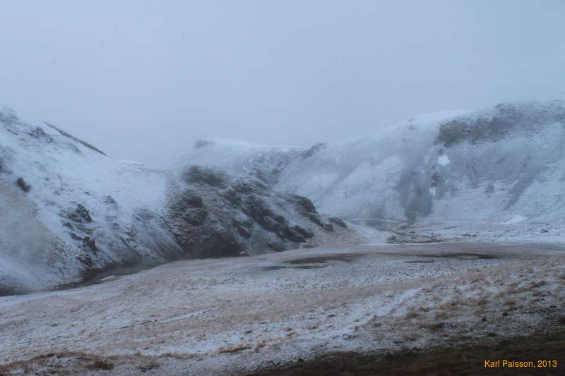 The top of Reykjadalur