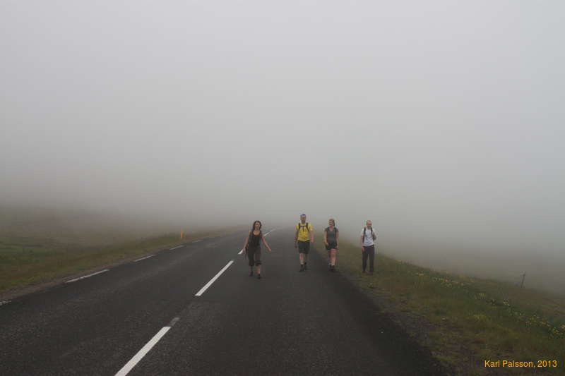 Clouds like we'd never left!