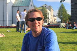 A rare picture of me