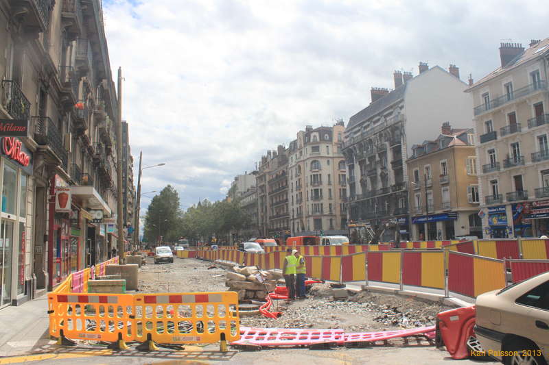 French streets look funny too