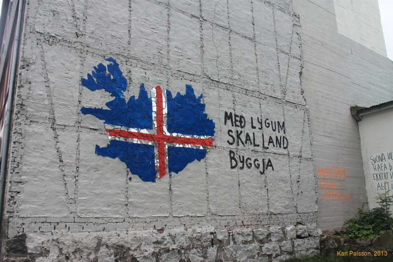 With lies shall the land be built