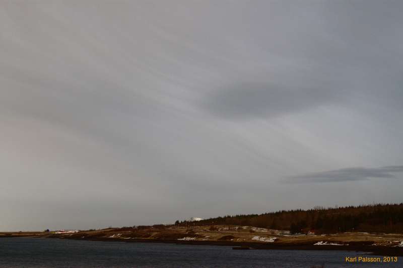 Weird clouds in Fossvogur