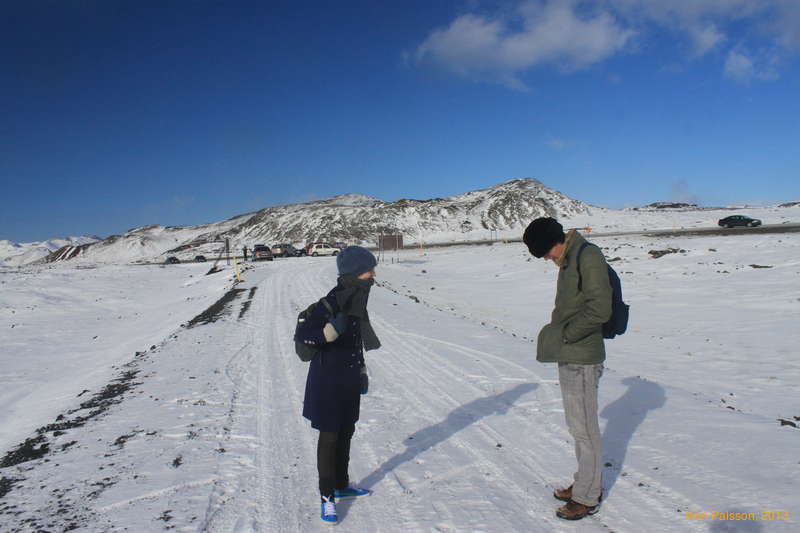 Yeah, we're not really dressed for -7 and a breeze