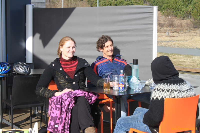 Alda, Lee and Einar at Nautholl