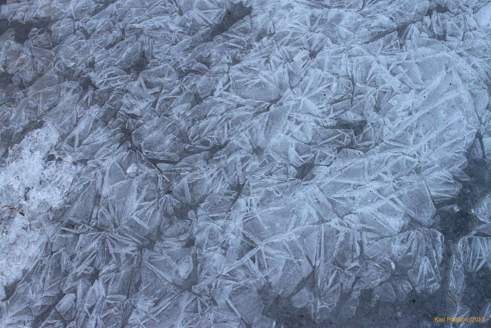 Ice patterns