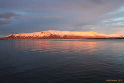 Esja in the evening sun