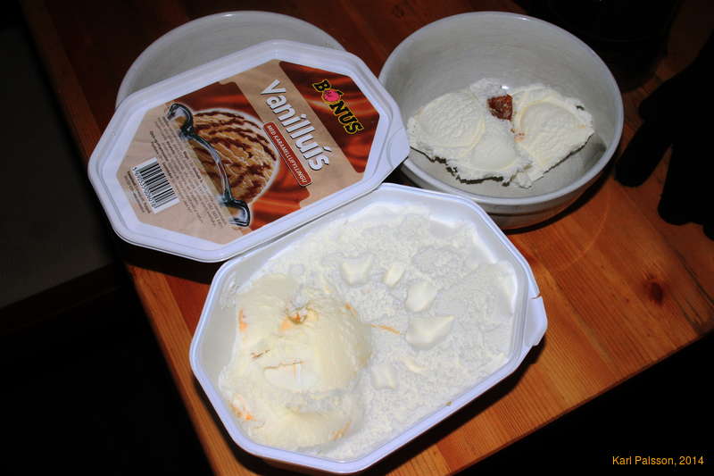 The icecream is a lie