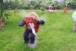 Wax statues at Sólheima