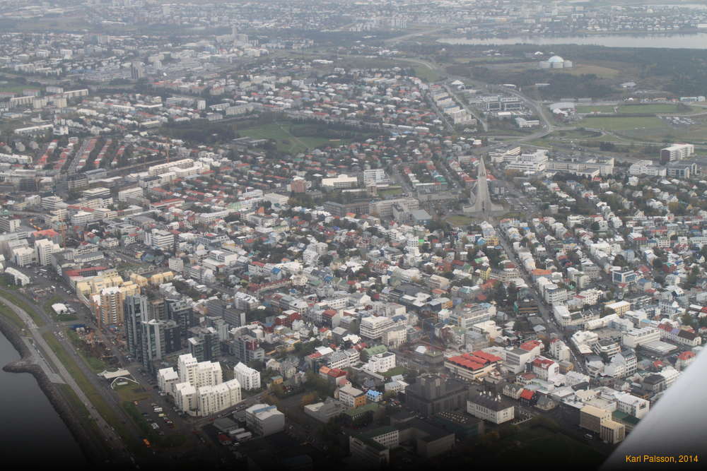 Leaving Reykjavik