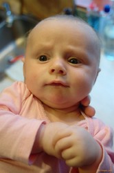 Stella in the kitchen