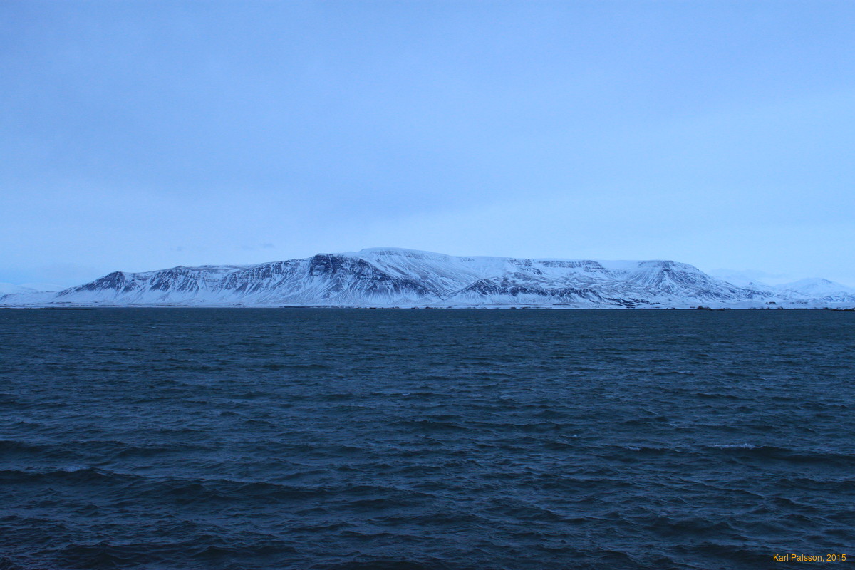 Esja before the storm