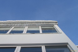 Icicles on our house