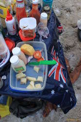 Pineapple and sour whale blubber, perfect match