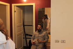 Tired Stebbi painted a lot