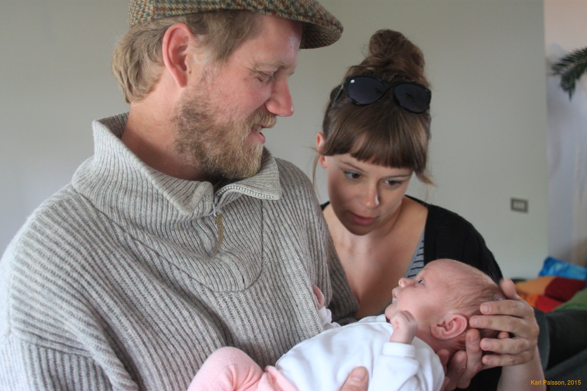 With Bjöggi and Eija