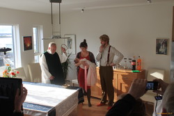 Eija, Bjöggi and the naming of Vilja Hvönn