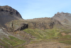 It's obvious now.  You should have already gone up left of here!