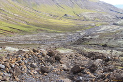 Looking downstream from Kálfsgil