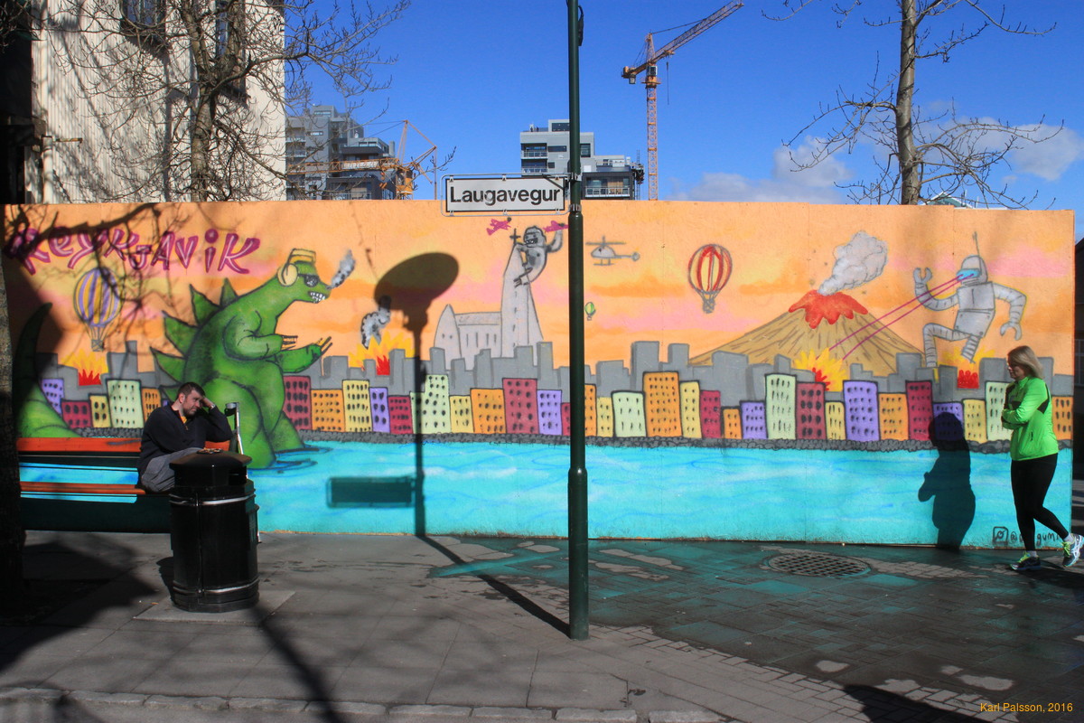 Laugavegur construction