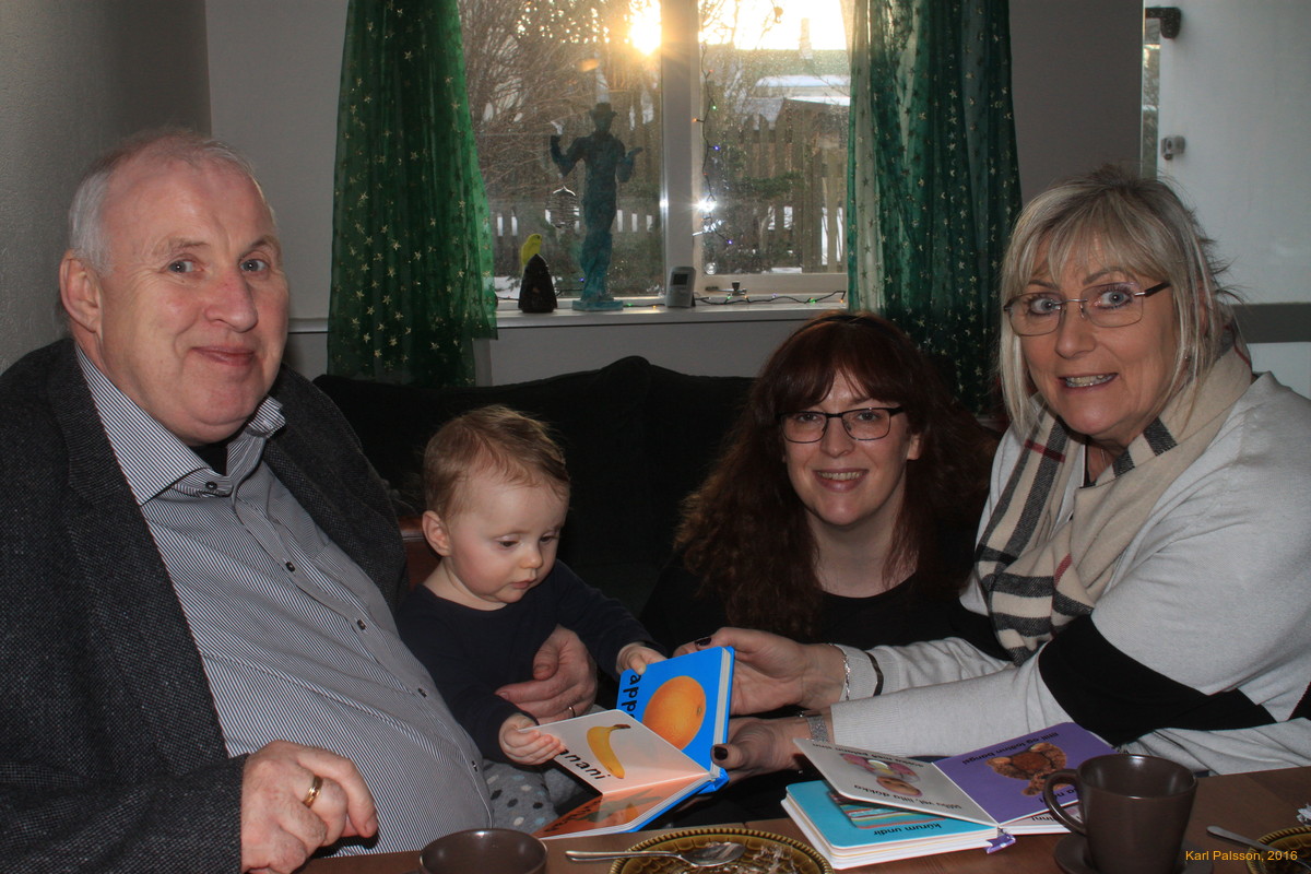 Afi Valdimar, Stella, Kata and amma Helga